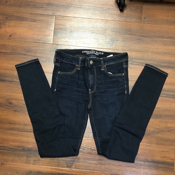American Eagle Outfitters Denim - High Waist American Eagle Jeggings